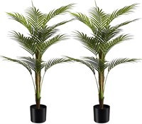 SeelinnS 4FT Artificial Palm Trees  2 Pack