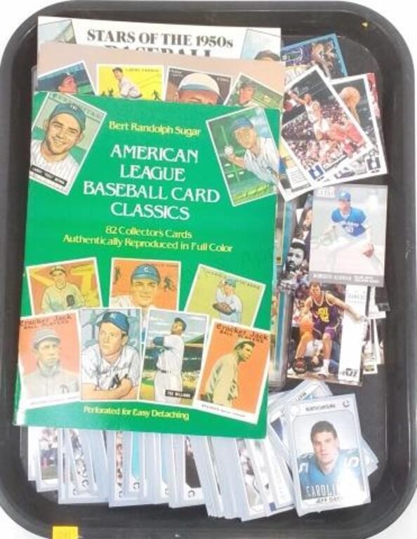 Assorted Nba, Nfl, Mlba Collectible Sports Cards