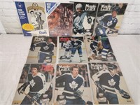 1970s Toronto Maple Leafs Magazines x9