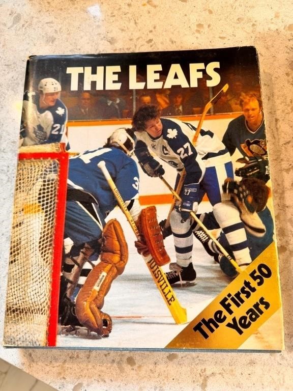 Vintage Toronto Maple Leafs Table Top Book