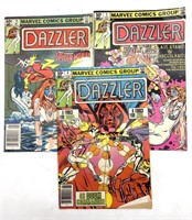 (3) Marvel Dazzler Comic Books