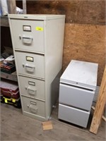 4 DRAWER AND 2 DRAWER FILE CABINETS