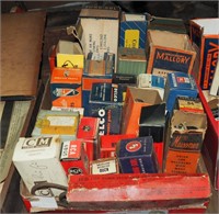 Vintage Assorted New & Used Vacuum Tubes Box Lot