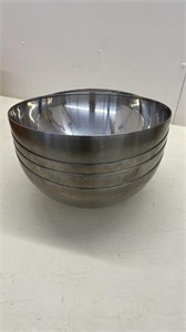 Stainless steel bowls