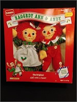 1990 Raggedy Ann & Andy Playskool Stuff Dolls