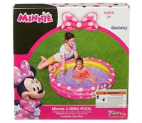 Bestway Disney Minnie Mouse 48in 3-Ring Pool NEW
