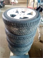 Tires and Rim Lot.... Uniroyal 235/ 45ZR17 with