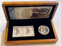 2005 Cdn $5 Walrus Calf 1oz Silver Coin Set .9999
