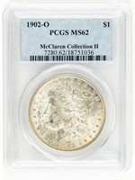 Coin 1902-O Morgan Silver Dollar-PCGS MS62