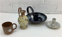 4 pieces of North Carolina pottery