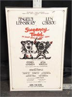 "SWEENEY TODD" POSTER