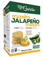 2-Pc RW Garcia 3 Speed Jalapeno Crackers, 425g