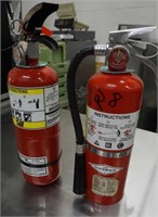 2X FIRE EXTINGUISHER