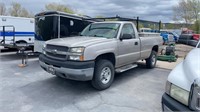 2004 CHEVY 2500 (BEIGE) W/ 69,585 MILES, THIS