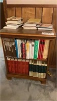 Bookshelf, 26 inches wide, 17 deep, 31 tall ,