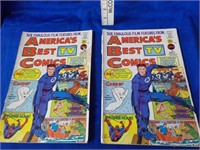 2 American's Best TV comic books