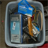 Hammer, Driver Set, Bungee Cords - Lot