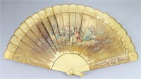 Antique Celluloid Victorian Ladies Fan