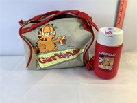 Garfield Lunch Bag w/Thermos