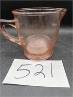 Pink Depression Small Pitcher