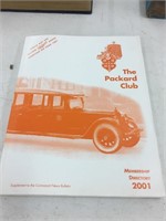 Packard Club Membership Directory