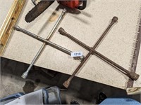 (2) 4-Way Lug Wrenches