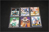 NFL 5 CARD LOT - MISC. ASSORTED
