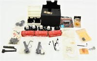 Gunsmithing Lot; Mount base, Speedloaders, & more