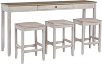 Ashley 4 Piece Counter Height Dining Set