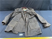 Australian Stockman's Oilskin Coat (M)