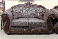 Contemporary Neo Classical Style Settee