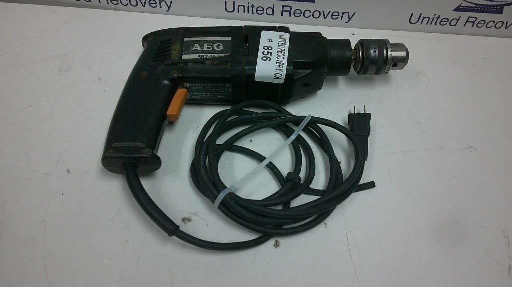 AEG 120 VOLT DRILL - USED
