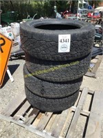 D1. (4) used 275/60R20 tires