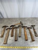 Assortment of hammers