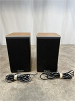 Mission tabletop speakers, set of 2
