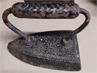 Antique Cast iron Clothes Iron