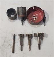 2 & 3.75" Hole Saw Bits, 5/8, 1¼, 1?, 2? Forstner