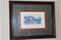 Grey Rabbit Audubon print plate XXII triple