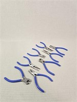 8 Assorted Mini Pliers