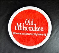 VINTAGE OLD MILWAUKEE BEER BAR METAL TRAY