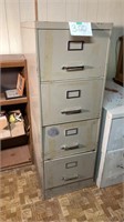 4 drawer file cabinet.