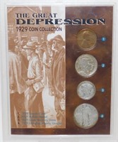 The Great Depression 1929 Coin Collection