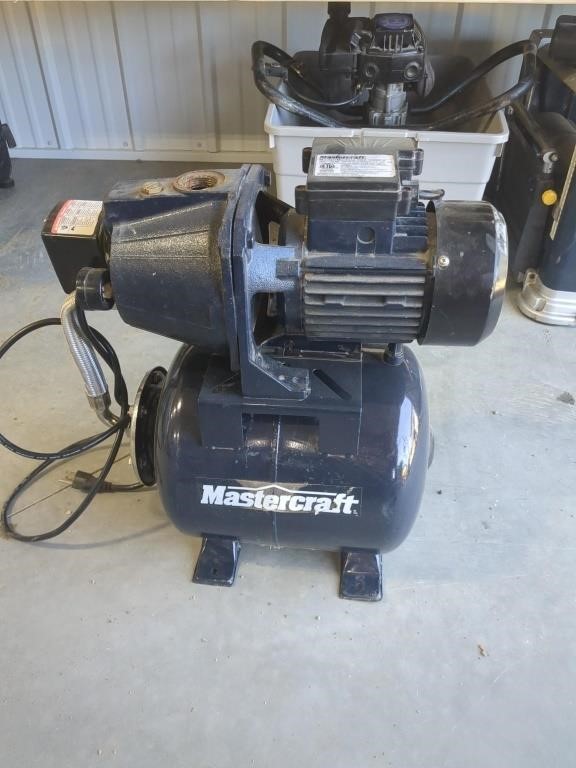 Mastercraft water pump 120volt 1/2 hp