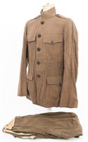 WWI US AEF AIR SERVICE AVIATOR EM UNIFORM