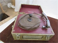 Vintage Silvertone Record Player