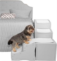 Pet Gear Easy Step Bed Stair  Essential Gray