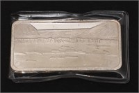 1 OZ SILVER ART BAR - GLACIER BAY