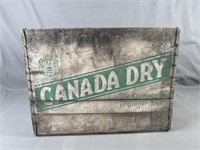 Canada Dry Wooden Advertising Box
