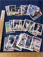 1997 Baseball card set 250-324 upper deck