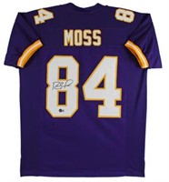 Randy Moss Authentic Signed Jersey  BAS Witnessed